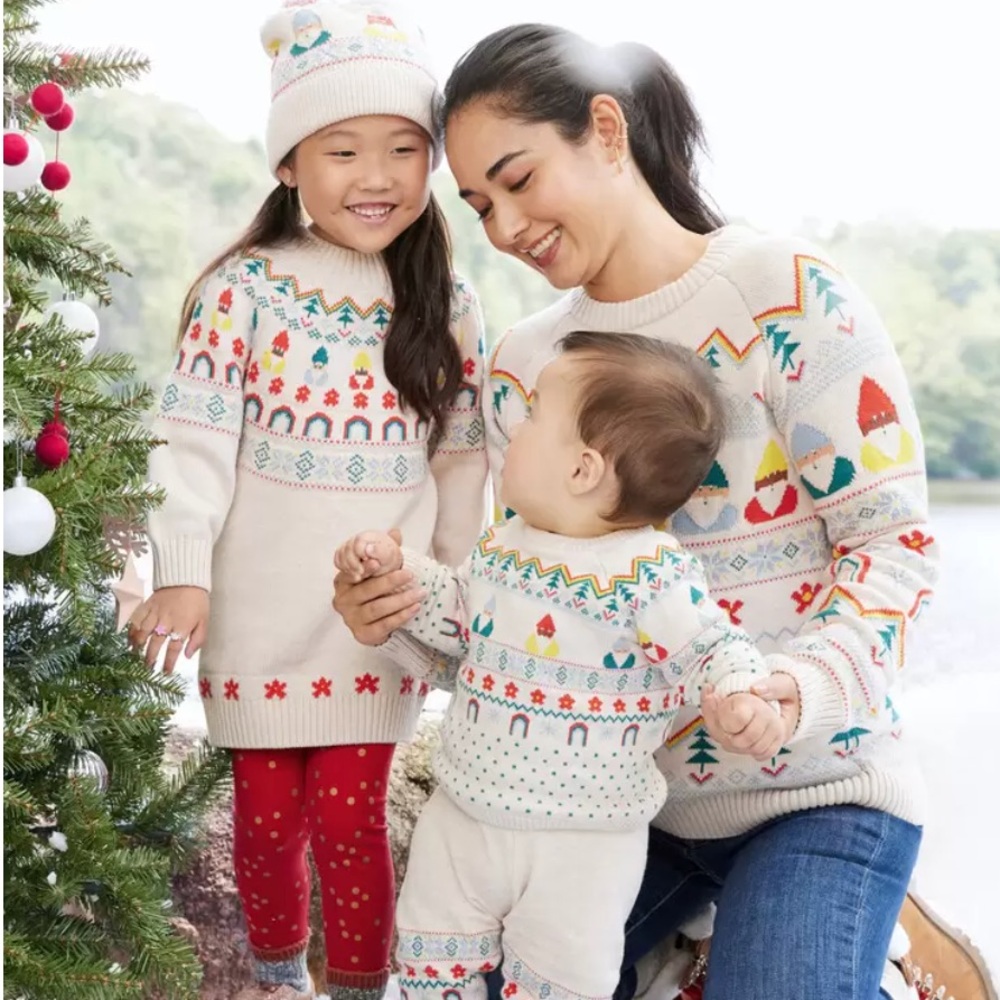 Hanna Andersson Holiday Fair Isle Sweater - Picture 5 of 11